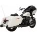 IZPŪTĒJS MUFFLER BLK 4" W/BL 17+FL FOR HARLEY DAVIDSON FLHR 1750