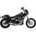 IZPLŪDES SISTĒMA BRUSHED STAINLESS 2-1 UPSWEEP 91-09 DYNA FOR HARLEY DAVIDSON FXD 1340 (NERŪSĒJOŠAIS TĒRAUDS)
