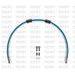 STANDARD PRIEKŠĒJO BREMŽU ŠĻŪTEŅU KOMPLEKTS VENHILL POWERHOSEPLUS TRI-8003FB-TB (3 ŠĻAUKAS KOMPL.) TRANSLUCENT BLUE HOSES, BLACK FITTINGS