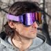 GOGGLES ARIETE WABI 14980-VNGV PURPLE MULTILAYER LENS PURPLE/GREY