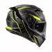 ĶIVERE DEVIL CARBON STY HELMET (MELNS, DZELTENS, KARBONS)