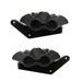 PAIR OF FRONT RADIAL BRAKE CALIPERS + BRAKET ACCOSSATO KITA28 PRIEKŠ HARLEY DAVIDSON
