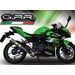 PILNA IZPLŪDES SISTĒMA GPR M3 CO.K.173.RACE.M3.INOX BRUSHED STAINLESS STEEL PRIEKŠ KAWASAKI Z 400 2018-2022