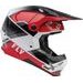 ĶIVERE FLY HELMET FORMULA CP RUSH (MELNS, SARKANS, BALTS)