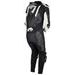 KOMBINEZONS FURYGAN LEATHER SUIT OVERTAKE (MELNS, BALTS)