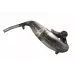 CAURULE WORKS PIPE 2-STROKE EXHAUST FOR YAMAHA YZ 250 (OGLEKĻA TĒRAUDS)