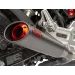 IZPŪTĒJS SLIP-ON MUFFLER (BLK) WITH RED TIP GROM 22-23 FOR HONDA MSX 125 ABS