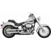 LABAIS MUFFLERS 3"CH.TS 7-17STFB FOR HARLEY DAVIDSON FLSTF 1584