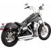 IZPLŪDES SISTĒMA BIG SHOTS STAGGERED CHROME 06-09 DYNA FOR HARLEY DAVIDSON FXD 1584