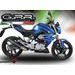 PILNA IZPLŪDES SISTĒMA GPR M3 E4.BM.CAT.93.M3.BT MATTE BLACK PRIEKŠ BMW G 310 R 2017-2021