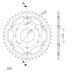 ĶĒDES KOMPLEKTS D.I.D CHAIN - SUDRABA CHAIN 520 VX, X-RING (X, NX, QX, XS), CHK FRONT SPROCKET SUPERSPROX, CHK REAR SPROCKET SUPERSPROX STEALTH PRIEKŠ KTM DUKE 200 2012-2014