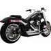IZPLŪDES SISTĒMA SHORT SHOTS STAGGERED CHROME FOR HARLEY DAVIDSON FLFB 1750 ABS