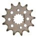 ĶĒDES KOMPLEKTS EK - MELNS CHAIN 520 MVXZ, X-RING (X, NX, QX, XS), CHK FRONT SPROCKET SUPERSPROX, CHK REAR SPROCKET SUPERSPROX PRIEKŠ ATV ARCTIC CAT DVX 400 2004-2008