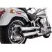 LABAIS MUFFLERS 3"CH.TS 7-17STFB FOR HARLEY DAVIDSON FLSTF 1584