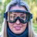 GOGGLES ARIETE WABI 14980-NGG CAURSPĪDĪGS STIKLS GREY/ GREY