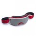 GOGGLES ARIETE WABI 14980-SRBR SILVER MIRROR LENS RED/RED
