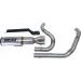 IZPLŪDES SISTĒMA HIGH OUTPUT 2-1 BRUSHED TOURING FOR HARLEY DAVIDSON FLH 1868 ABS