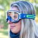 GOGGLES ARIETE WABI 14980-ABA CAURSPĪDĪGS STIKLS WHITE / BLUE