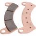 BRAKE PAD KIT ALL BALLS RACING 18-8047 SASTĀVS