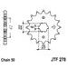 ĶĒDES KOMPLEKTS EK - SUDRABA CHAIN 530 SRX, X-RING (X, NX, QX, XS), CHK FRONT SPROCKET JT, CHK REAR SPROCKET JT PRIEKŠ HONDA CB 500 1975-1977