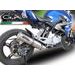 PILNA IZPLŪDES SISTĒMA GPR M3 E4.BM.CAT.93.M3.INOX BRUSHED STAINLESS STEEL PRIEKŠ BMW G 310 R 2017-2021