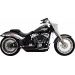 IZPLŪDES SISTĒMA SHORT SHOTS STAGGERED BLACK FOR HARLEY DAVIDSON FLFB 1750 ABS