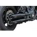 IZPŪTĒJS MUFFLERS 4" RACE - INDIAN SCOUT 15-23 - BLACK FOR INDIAN SCOUT 60 ABS