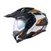 ĶIVERE NEXX HELMET X.WED3 KEYO CARBON MT (BALTA, ORANŽA)