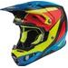ĶIVERE FLY HELMET FORMULA CRB PRIME (DZELTENS, ZILS, SARKANS)