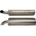 EXHAUST SYSTEM MUFFLER SS X3 (NĒRUSĒJOŠAIS TĒRAUDS)