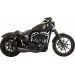 IZPLŪDES SISTĒMA 2 INTO 1 STAINLESS UPSWEEP BLACK SPORTSTER FOR HARLEY DAVIDSON XL 1200 C (304 NERŪSĒJOŠAIS TĒRAUDS)