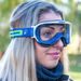 GOGGLES ARIETE WABI 14980-ABA CAURSPĪDĪGS STIKLS WHITE / BLUE