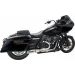 IZPLŪDES SISTĒMA HIGH OUTPUT 2-1 BRUSHED TOURING FOR HARLEY DAVIDSON FLH 1868 ABS