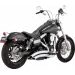 IZPLŪDES SISTĒMA BIG RADIUS CHROME 06-09 DYNA FOR HARLEY DAVIDSON FXD 1584