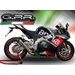 SLIP-ON EXHAUST GPR NEW GRAND PRIX EVO TITANIUM A.63.RACE.GPAN.TO BRUSHED TITANIUM PRIEKŠ APRILIA RSV4 1000 R (FACTORY) 2015-2016