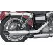 IZPŪTĒJS MUFFLER SL/CUT 95-05 FXD FOR HARLEY DAVIDSON FXD 1340 (TĒRAUDS)