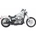 IZPŪTĒJS MUFFLERS 3" TWIN SLASH BLACK DYNA FOR HARLEY DAVIDSON FXD 1340