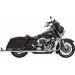 IZPŪTĒJS MUFFLERS FISHTAIL 33" | FLT 95-16 - CHROME W/BAFFLE FOR HARLEY DAVIDSON FLHR 1340 (NĒRUSĒJOŠAIS TĒRAUDS)