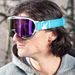 GOGGLES ARIETE WABI 14980-VNBT PURPLE MULTILAYER LENS TURQUOISE/WHITE