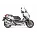 LABAIS MUFFLER SS/CF X-MAX 125 FOR YAMAHA YP 125 ABS (OGLEKĻA ŠĶIEDRA)