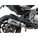 SLIP-ON EXHAUST GPR M3 CF.5.CAT.M3.INOX BRUSHED STAINLESS STEEL PRIEKŠ CFMOTO 400 NK 2019-2020