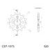 ĶĒDES KOMPLEKTS D.I.D CHAIN - SUDRABA CHAIN 520 VX, X-RING (X, NX, QX, XS), CHK FRONT SPROCKET SUPERSPROX, CHK REAR SPROCKET SUPERSPROX PRIEKŠ YAMAHA XV 125 VIRAGO 1997-2001