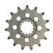 ĶĒDES KOMPLEKTS D.I.D CHAIN - SUDRABA CHAIN 525 VX, X-RING (X, NX, QX, XS), CHK FRONT SPROCKET SUPERSPROX, CHK REAR SPROCKET SUPERSPROX PRIEKŠ KAWASAKI ZR 750 ZEPHYR 1995-1999