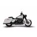 KREISAIS, LABAIS TOURING 4,5" SLIP-ONS E5 BLACK CHROME 21-25 FOR HARLEY DAVIDSON FLHTK 1868 ABS