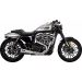 IZPLŪDES SISTĒMA BRUSHED STAINLESS 2-1 UPSWEEP 04-13 XL FOR HARLEY DAVIDSON XL 1200 C (NERŪSĒJOŠAIS TĒRAUDS)