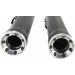 IZPŪTĒJS MUFFLERS RPT BLK FLSTN FOR HARLEY DAVIDSON FLSS 1800 ABS