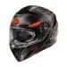 ĶIVERE DEVIL CARBON ST2 HELMET (MELNS, SARKANS, KARBONS)