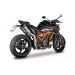 KREISAIS, LABAIS, TOP MUFFLER DOUBLE GRID-O TIT HOM KTM SUPERDUKE 1290/1390 FOR KTM SUPER DUKE 1290 R ABS (TITĀNS)