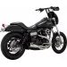IZPLŪDES SISTĒMA BRUSHED STAINLESS 2-1 UPSWEEP 91-09 DYNA FOR HARLEY DAVIDSON FXD 1340 (NERŪSĒJOŠAIS TĒRAUDS)