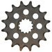 ĶĒDES KOMPLEKTS D.I.D CHAIN -, ZELTA CHAIN 520 ZVM-X, X-RING (X, NX, QX, XS), CHK FRONT SPROCKET SUPERSPROX, CHK REAR SPROCKET JT PRIEKŠ SUZUKI GS 500 E 1989-1993